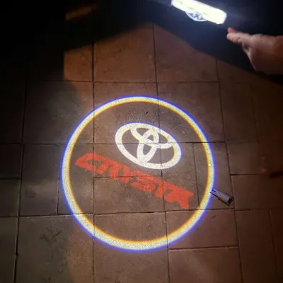 O.E Type Entry Door Welcome Shadow Ghost Light for for Toyota Crysta 2016 Onwards
