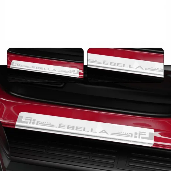 Galio Stainless Steel Door Sill Guards for Toyota Ebella 2026 Onwards