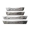 Galio Stainless Steel Door Sill Guards for Toyota New Fortuner, Legender, Neo Drive