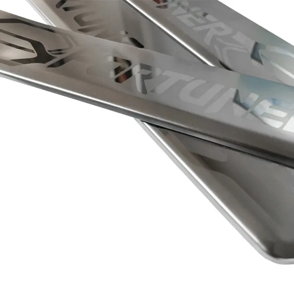 Galio Stainless Steel Door Sill Guards for Toyota New Fortuner, Legender, Neo Drive