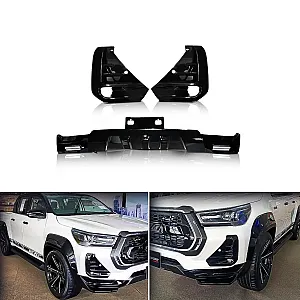 Urban Sports Skirting with DRL for Toyota Hilux 2022 Onwards