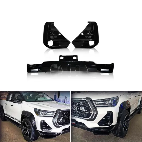 Urban Sports Skirting with DRL for Toyota Hilux 2022 Onwards Urban Sports Skirting with DRL for Toyota Hilux 2022 Onwards