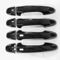 Cnleague Door Handle Cover for Toyota Hilux 2022 Onwards - Glossy Black