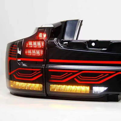 BYD Design Tail Lights for Toyota Innova Hycross 2023 Onwards - Smoke