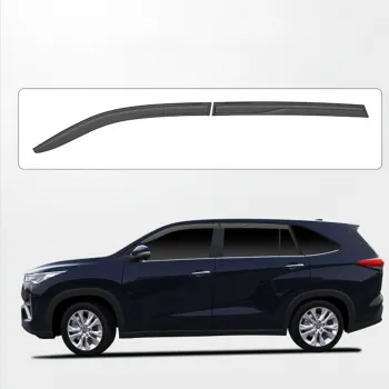 Galio Black Door Visor for Innova Hycross, Invicto
