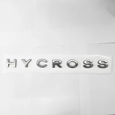 Galio Hycross Logo 3D Chrome Letter