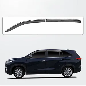 Galio Chrome Line Door Visor for Innova Hycross, Invicto