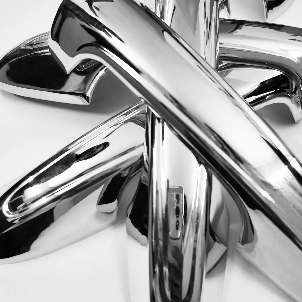 Cnleague Chrome Door Handle Cover for Toyota Crysta, New Fortuner, Yaris