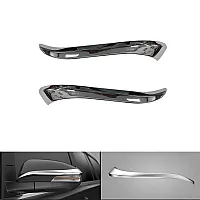 GFX Side Mirror Chrome Garnish for Crysta, New Fortuner, Legender, Hycross, Hilux, Invicto, Yaris
