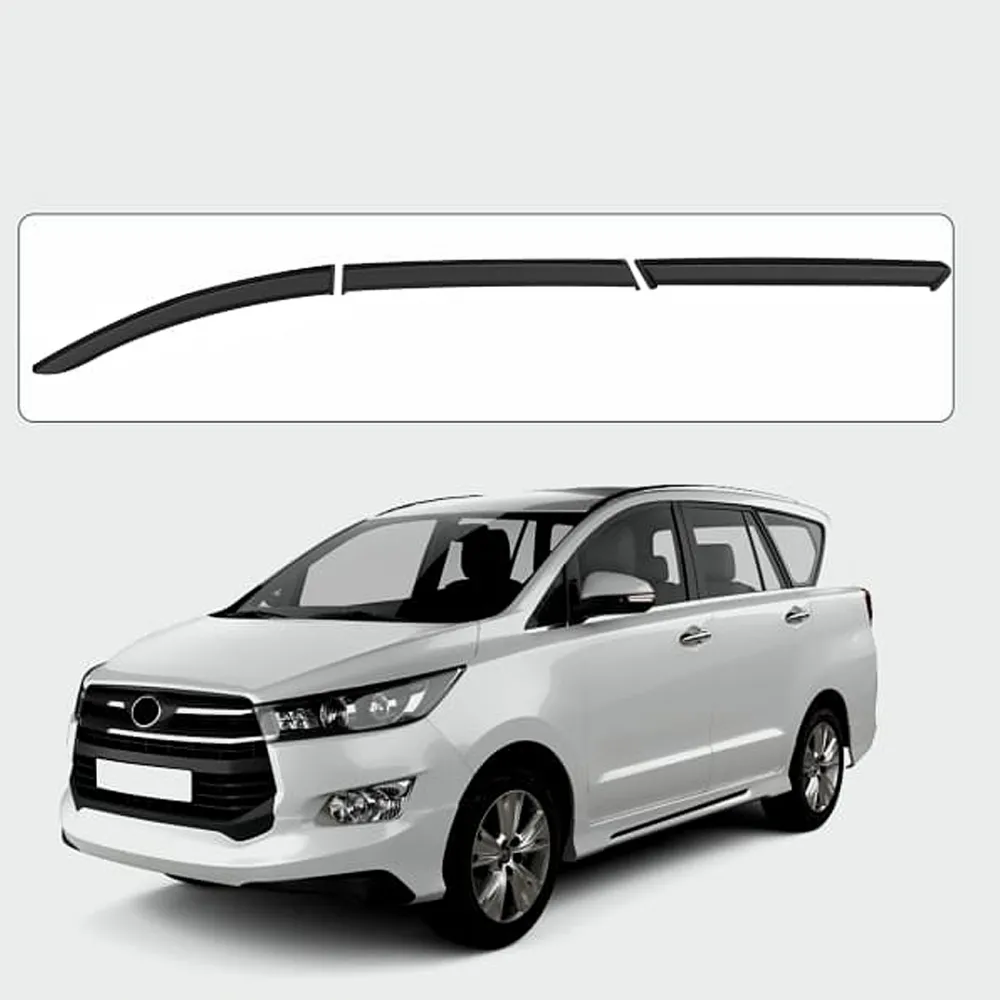 Galio Black Door Visor for Toyota Innova Crysta 2016 Onwards