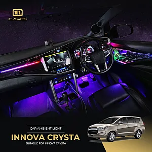 Cardi D12 OEM Ambient  Lights for Toyota Innova Crysta 2016 Onwards - 18 Pieces