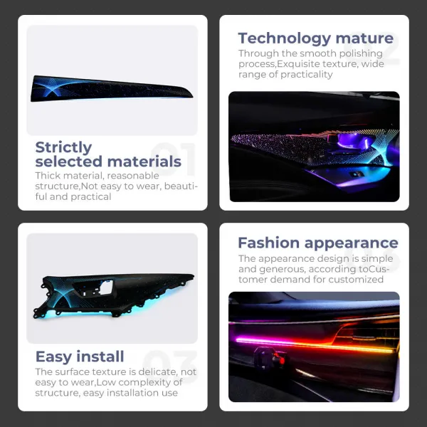 Cardi D12 OEM Ambient Lights for Toyota Innova Crysta 2016 Onwards - 18 Pieces Cardi D12 OEM Ambient Lights for Toyota Innova Crysta 2016 Onwards - 18 Pieces