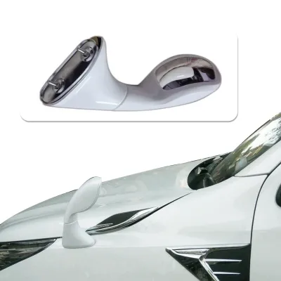 Bonnet Fender Side Mirror for Toyota Fortuner 2016 Onwards - Body White Color
