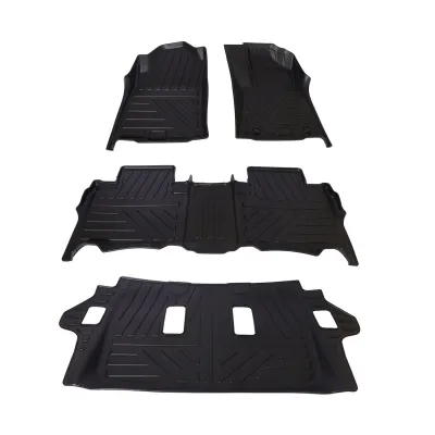 Carhatke TPU Premium LongLife Floor Mats for Toyota Fortuner 2016 Onwards - Automatic Transmission
