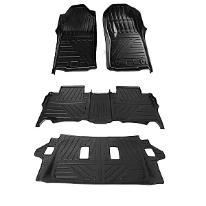Carhatke TPU Premium LongLife Floor Mats for Toyota Innova Crysta Manual 2016 Onwards - Manual Transmission