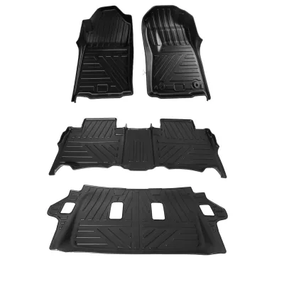 Carhatke TPU Premium LongLife Floor Mats for Toyota Fortuner 2016 Onwards - Manual Transmission