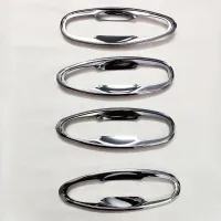 GFX Toyota Fortuner 2016 Onwards Finger Guard Bowl Chrome - 4 Pieces