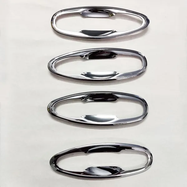 GFX Toyota Fortuner 2016 Onwards Finger Guard Bowl Chrome - 4 Pieces