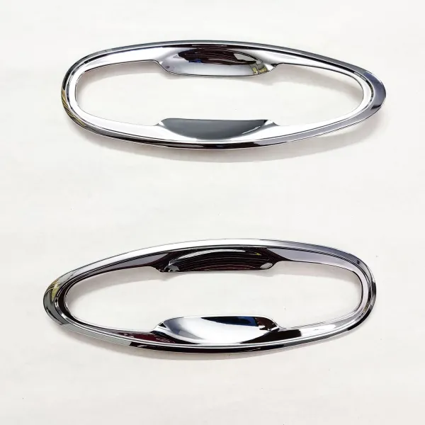 GFX Toyota Fortuner 2016 Onwards Finger Guard Bowl Chrome - 4 Pieces