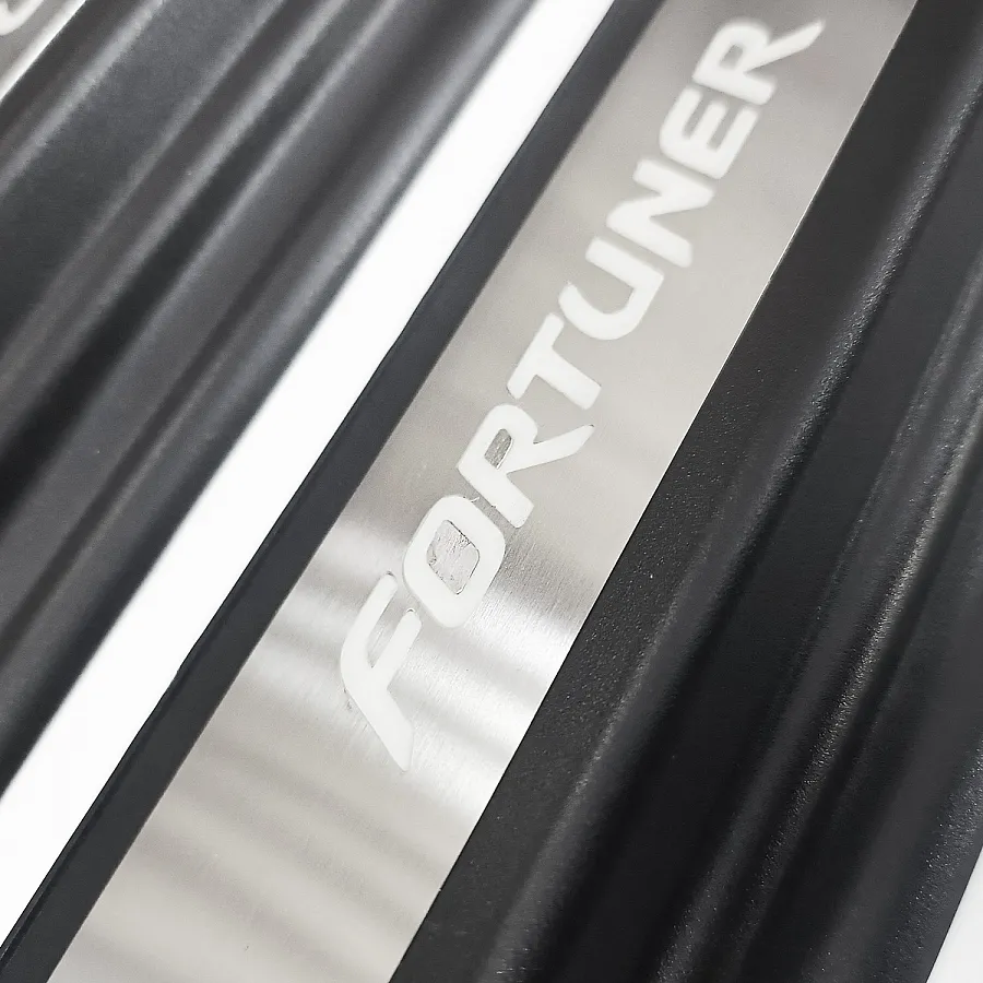 LED Door Sill Plate for Toyota Fortuner 2016 Onwards