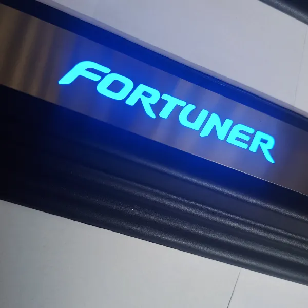 LED Door Sill Plate for Toyota Fortuner 2016 Onwards