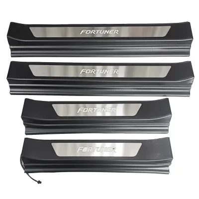 LED Door Sill Plate for Toyota Fortuner 2016 Onwards