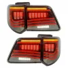Dodge Style LED Tail Light for Toyota Fortuner 2012-2016 - Smoke Glass