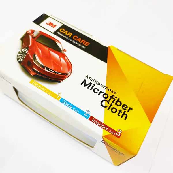 Original 3M Microfiber Car Cleaning Cloth (3 Pieces) 