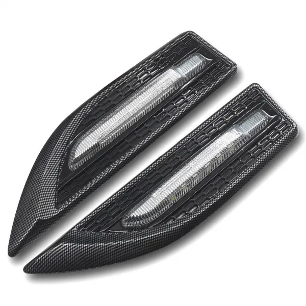 Car Side Fender Light with 3 Colour LED Indicator Light | Universal Fit