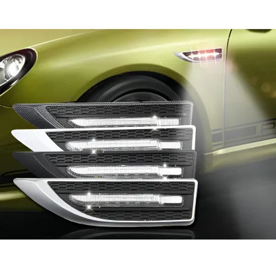 Car Side Fender Light with 3 Colour LED Indicator Light | Universal Fit