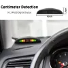 Car Reverse 4 Parking Sensor System Reverse Backup Radar System with LED Display