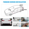 Car Reverse 4 Parking Sensor System Reverse Backup Radar System with LED Display