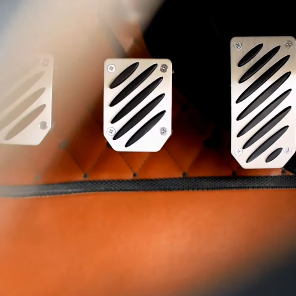 Non-Slip Manual Pedal Covers for Automatic & Manual Transmission