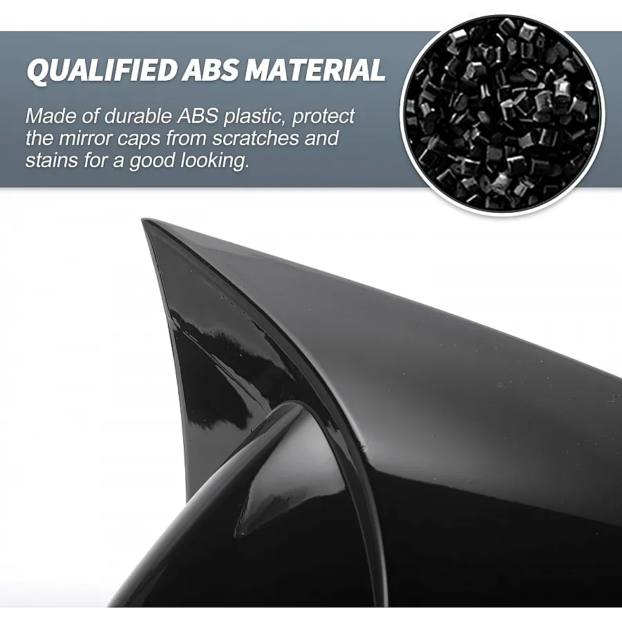 Batman Side Mirror Cover For Slavia, Kushaq, Taigun, Virtus