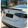 M Style Lip Spoiler For Skoda Slavia 2022 Onwards - Glossy Black