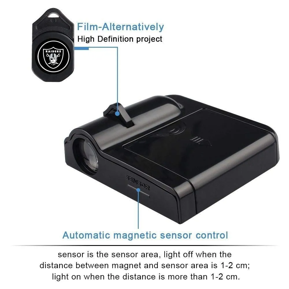 Honda All Car Wireless Door Open Alert Welcome Shadow Ghost Light - 2 Pieces