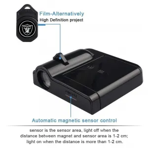 Honda All Car Wireless Door Open Alert Welcome Shadow Ghost Light - 2 Pieces
