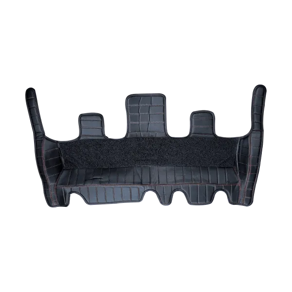 Carhatke 9D Luxury Car Foot Mats For MG Gloster 2020 Onwards - Black