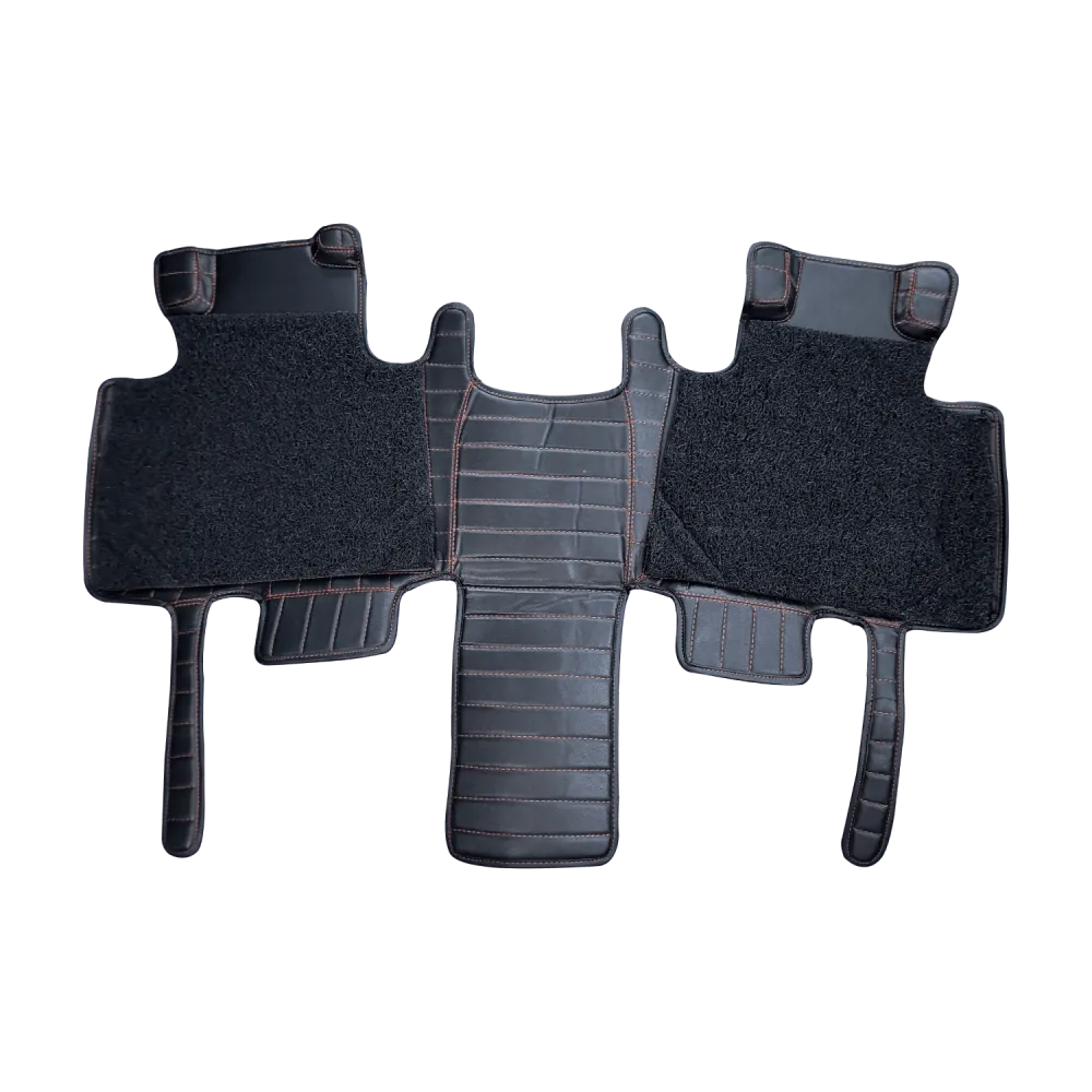 Carhatke 9D Luxury Car Foot Mats For MG Gloster 2020 Onwards - Black