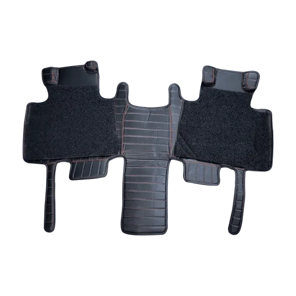 Carhatke 9D Luxury Car Foot Mats For MG Gloster 2020 Onwards - Black