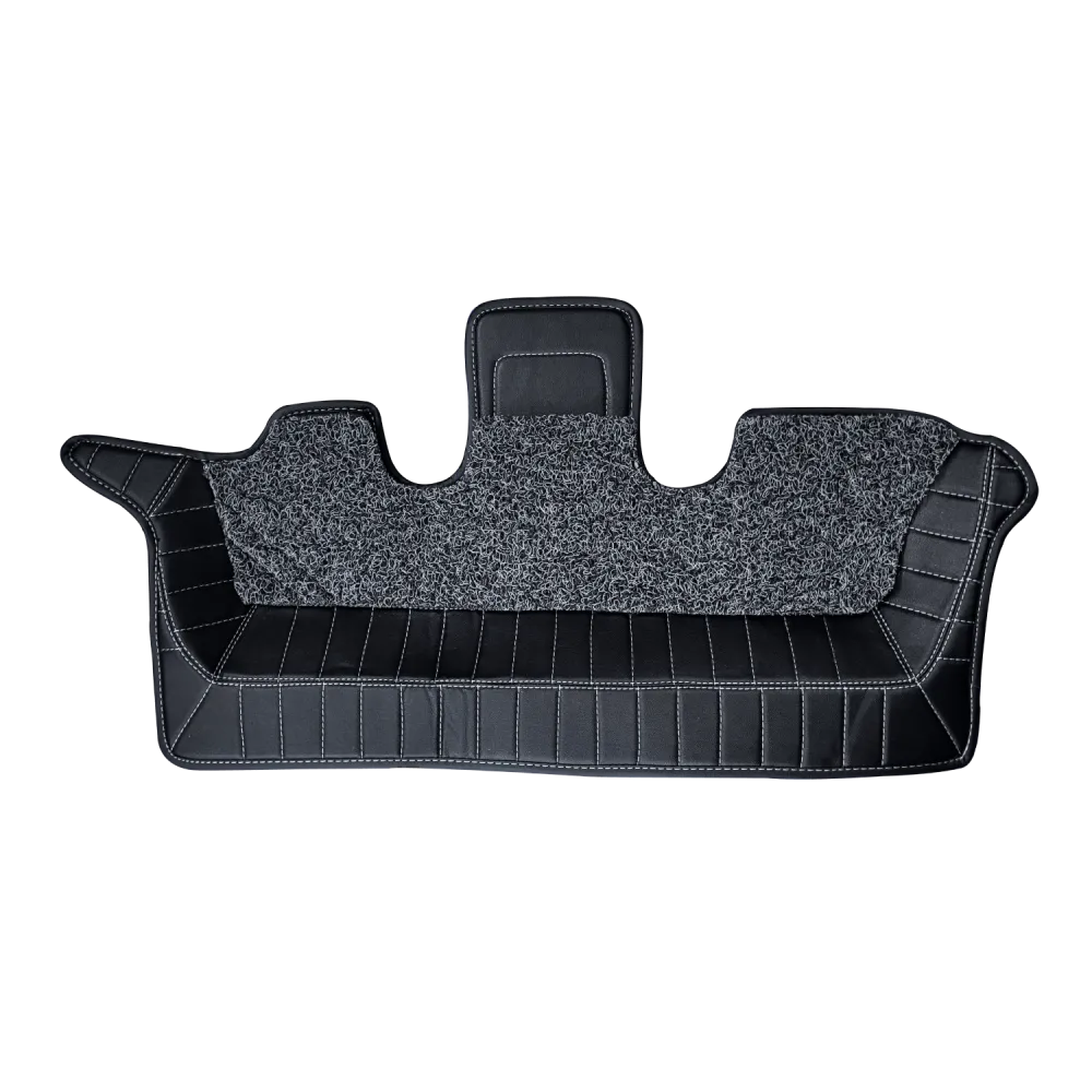 Carhatke 7D Leatherette Car Floor Mats for Tata Safari 2021-23 (6 Seater, Manual)