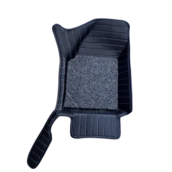 Carhatke 7D Leatherette Car Floor Mats for Tata Safari 2021-23 (6 Seater, Manual)