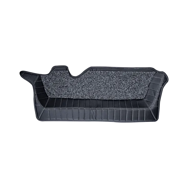Carhatke Tata Safari 7 Seater 2021-23 7D Leatherette Car Floor Mats - Black 