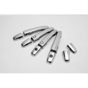 Cnleague Jeep Compass 2017 Onwards Door Handle Chrome Garnish