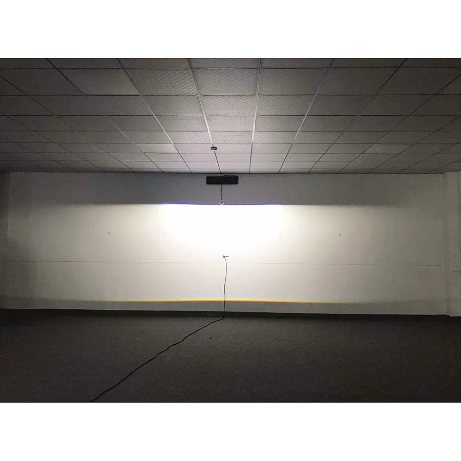 Carhatke 110W Tri Color Projector Fog Light 3 Inch With High/Low Beam - Blue Lens