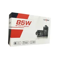 Carhatke 85W Projector Fog Light 2 Inch With High/Low Beam Blue Lens for Crysta, Hycross, Fortuner, Aura, Nios, i20, Venue and Others