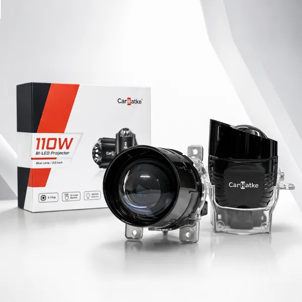 Carhatke 110W Projector Fog Light 3 Inch With High/Low Beam - Blue Lens Carhatke 110W Projector Fog Light 3 Inch With High/Low Beam - Blue Lens