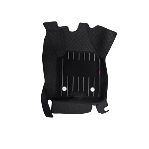 Black Luxury Florino Floor Mats for Hyundai Creta EV 2025 Onwards