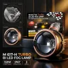IPH M617-H Trubo Laser 150W Tri-Color 3"  Bi-LED Projector Fog Lamp