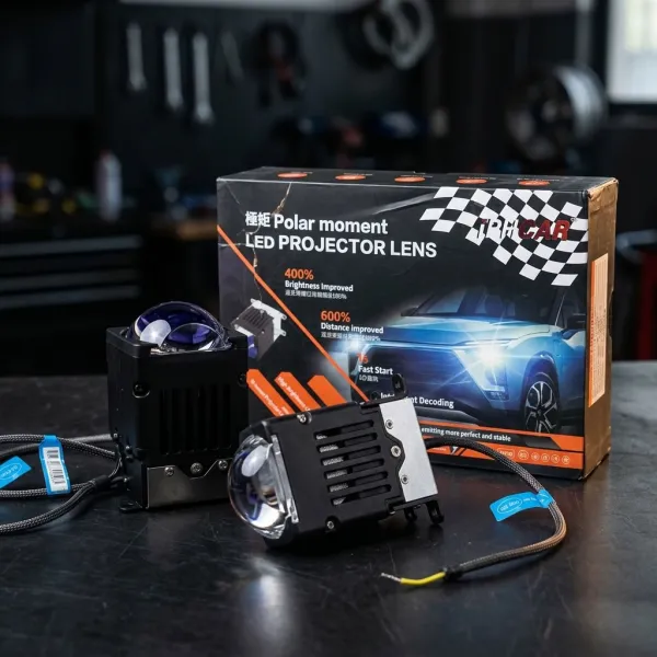 IPH Poar Moment Bi-LED Laser Projector Fog Lamp For Tata Nexon, Curvv, Punch, Safari, Harrier